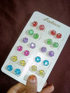 Fashion Earrings Stud Set
