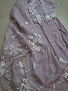Elegant Embroidered Kurta Set with Dupatta