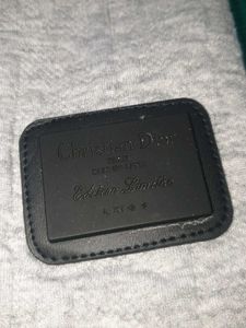 Dior Grey Textured Sweatshirt