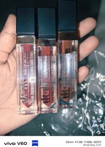 Set of 3 Matte Liquid Lipsticks