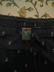 H&M women's Anchor Print Sleep Pants