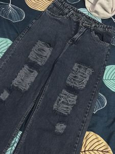 Y2K ribbed jeans