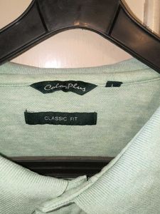 Men's Light Green Polo T-Shirt