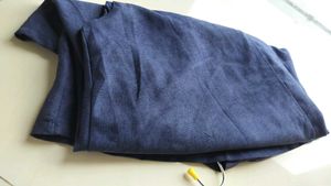 Chic Navy Blue Sleeveless Dress