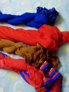 Colorful Dupatta Collection of 4