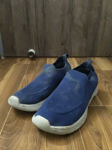 Men's Navy Blue Slip-On Casual Shoes