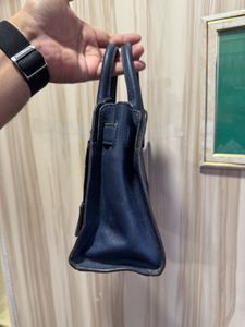 Michael Kors Dillon Navy Blue Mini Satchel Bag