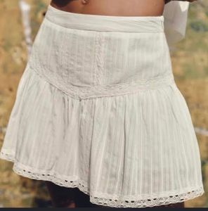 ZARA lace trim skort