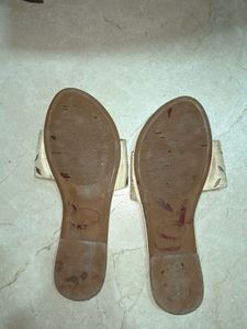Embellished Flat Sandals