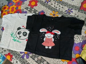Combo Pack Of 4 Trendy Crop Tops