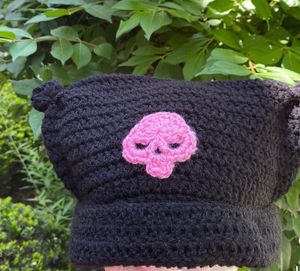 Cute Black and Pink Kitty/dog Paw hand Gloves