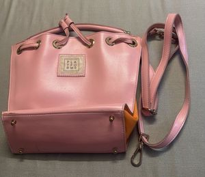 Chic Pink Bucket Bag