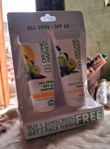 Organic Harvest All Skin Spf 60 Sunscreen 🧴