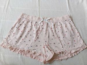 Cute Floral Print Shorts