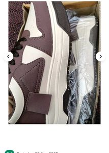 Stylish Brown &amp; Beige Sneakers
