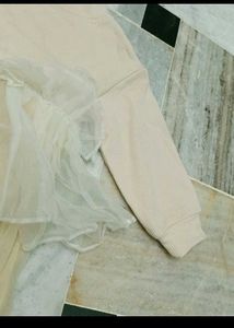 Elegant frock Tulle Overlay
