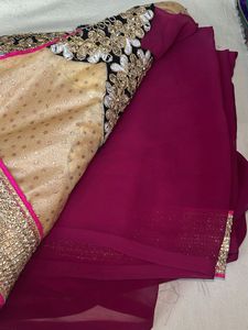 Stunning Embroidered Saree