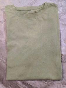 💐Olive Green Basic T-Shirt