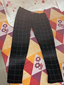 Checked Slim Fit Pants