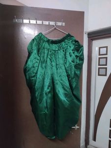 green Patiala pant