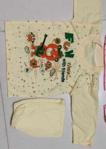 Cute Bear Print Pajama Set
