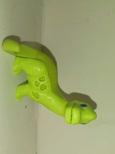 Vibrant Green Dinosaur Toy