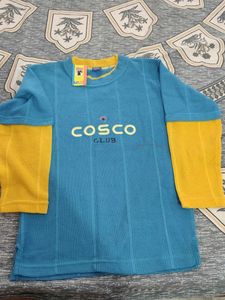 Cosco Club Blue & Yellow Sweater