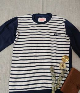 Men's Striped Long Sleeve T-Shirt