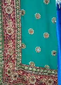 Green Saree (Free delivery)