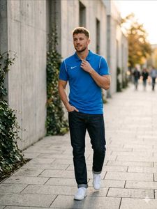 Nike Blue Polo T-Shirt