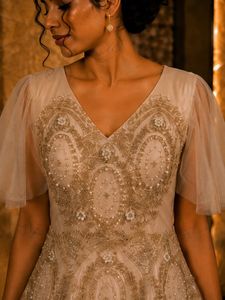 Elegant Embellished Midi Dress