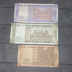 Vip &amp; Semi Vips Number Five Hundred &amp; Ten Rs Note