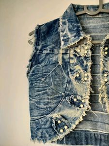 Half Denim Jacket