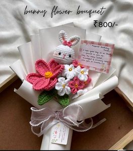 Handmade Crocheted Flower Bouquet