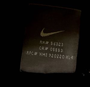 (Nike) Men's Black &amp; Red Track Pants