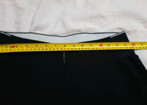 Designer Black Structured Athletic Shorts