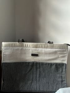 Stylish Striped Tote Bag