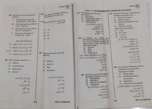 Exam Preparation Booklet Tet paper 1