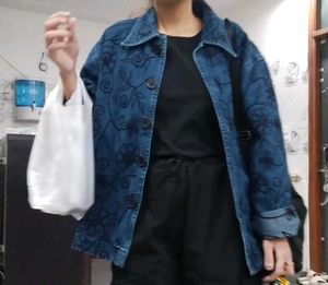 Embroidered Denim Jacket