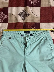 Men's Mint Green Chino Shorts