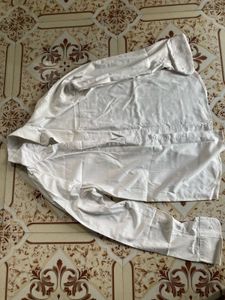Classic White Button-Up Shirt