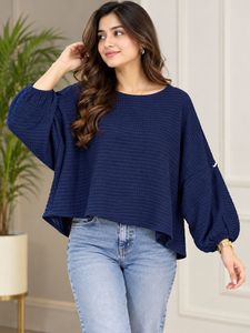 Emporio Armani  seller waffle knit pull over