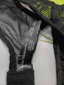[804)Black Lace Garter Belt