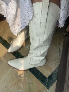 White Cowboy Boots