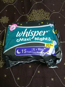 Whisper Maxi Nights XL + Wings (317 mm)