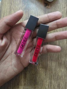 Renee Liquid Lipstick Duo - Pink & Red