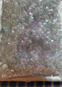 Half Kg Square Shape 8 Mm Beads
