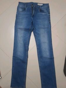 Men's Blue Wash Denim Jeans