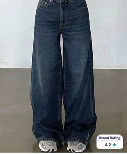 Dark Wash Wide Leg Jeans