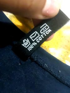 Stylish Navy Blue Colour Tshirt For Girls